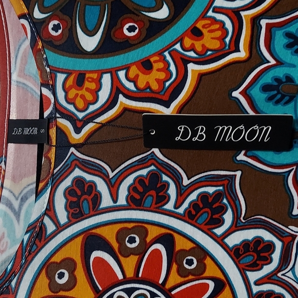 DB Moon Long Sleeve Dress Sz S With Pockets - Picture 2 of 4